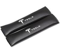 kykj 2 Piezas Funda para el Hombro del Cinturón de Seguridad para Tesla Model S 2016-2022, Almohadillas de Arnés Correas de Hombro