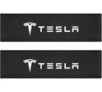 kykj 2 Piezas Funda para el Hombro del Cinturón de Seguridad para Tesla Model X （7seats） 2015-2023, Almohadillas de Arnés Correas de Hombro