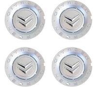 kykj 4 Pieces 157mm Tapas Rueda de Centro para Citroen C4 2010-2015, Tapacubos Centrales Impermeable Prueba Polvo Ruedas Tapas del Buje Tapas Centrales