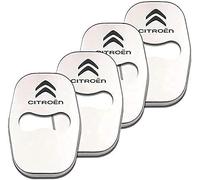 kykj 4 Piezas Cubierta Cerradura Puerta Coche para Citroen C3 2019-2022, Acero Inoxidable Protección Interior Accesorios Cubierta Cerradura Puerta,B