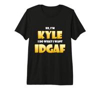 Kyle Costume Idgaf Funny Meme Halloween Costume For Kyles Camiseta Premium