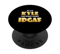 Kyle Costume Idgaf Funny Meme Halloween Costume For Kyles PopSockets PopGrip Adhesivo