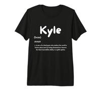 Kyle Definition Personalized Name Custom Costume For Kyles Camiseta Premium