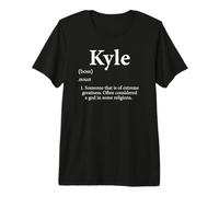 Kyle God Meme Definición Divertido BoyName Regalo de cumpleaños Kyles Camiseta Premium