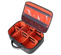 Kylebooker Bolsa de almacenamiento portátil para carrete de pesca, bolsa para carretes giratorios y mosca, Green, Estuche para carrete de pesca