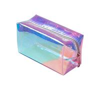 Kylewo Bolsa de Maquillaje holográfica, Estuche de lápices Holograma, Estuche para lápices, Cajas de Maquillaje, Cremallera, Bolsa de Almacenamiento comestic