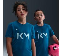 Kylian Mbappé Academy Camiseta de fútbol de manga corta Nike Dri-FIT - Niño/a - Azul S
