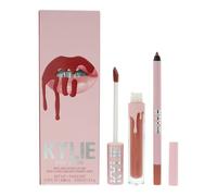 Kylie Cosmetics Kit de labios mate - 801 Queen para mujer, 2 unidades de lápiz labial líquido mate de 1.1 g