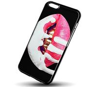 Kylie Jenner, funda negra Hot Lips para iPhone 6/6S