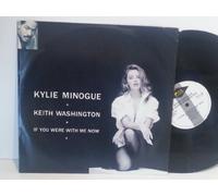 Kylie Minogue and Keith Washington IF YOU WERE WITH ME NOW, PWLT 208, 12 inch single
