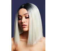 Kylie Peluca Adulto de Lujo Profesional Fever Calidad Recto Dos Tonos Largo Bo