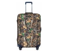 Kyliele Cold Tree - Funda protectora para maleta, a prueba de polvo, diseño de camuflaje, White, S