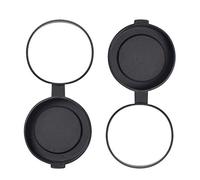 Kylietech Cubierta de lente de objetivo binocular de 42 mm, para prismáticos de 8 x 42, 10 x 42, 12 x 42, diámetro exterior de 50-52 mm, Black, Clásico