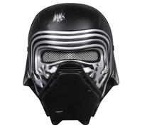 Kylo Ren - Máscara de anime de la serie negra, disfraz de alienígena para Halloween, carnaval, estrella, cosplay, accesorios (máscara Kylo Ren)