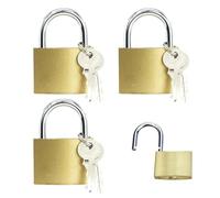 KYLOS 3 Piezas Candado Con 2 Llaves, 25Mm Portátil Para Maleta, Mini Interior Pequeño, Seguridad Para Bolsas De Viaje, Garaje, Taquilla De Gimnasio, Bicicleta, Equipaje,Candado