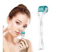 KYLOS Derma Roller 0.5 mm - Rodillo Facial de Micropuntas - Tratamiento para Arrugas, Acné y Cicatrices - Terapia Antienvejecimiento y Regeneración Cutánea - Uso Profesional en Casa