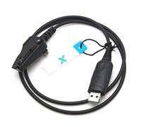 Kymate KPG-36U para Kenwood Radios Cable de programación USB para NX200, NX300, NX330, NX410, TKD300, TKD200, NX5200, NX5300, TK2180, TK3180, TK5210G, TK5310G, TK3140 TK318585550 TK3855. Radio bidireccional