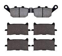 KYN For Honda CB 650 R (Non ABS/ABS) 2019-2020, CBR 650 RA ABS 2019 2020 Pastillas de Freno traseras Delanteras de Motocicleta Disco orgánico CB650R CB650 R CBR650RA CBR650 RA