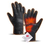 KynciLOR Guantes Invierno Impermeables Hombre Guantes Bicicleta Mujer Antideslizante con Dedos para Pantalla Táctil,para Moto,Correr,Ciclismo y Conducir