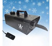KYNG Snow Machine - Máquina de nieve remota con cable de 650 W para fiestas de DJ, Navidad, vacaciones, fiestas
