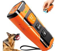 KYNOVEX Dispositivo anti ladridos para perros - Disuasorio ultrasónico de ladridos de perros de 3 modos, recargable y seguro, dispositivo de parada de ladridos para interiores y exteriores