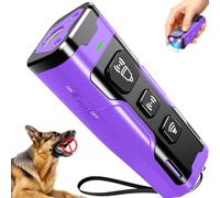 KYNOVEX Dispositivo anti ladridos para perros - Disuasorio ultrasónico de ladridos de perros de 3 modos, recargable y seguro, dispositivo de parada de ladridos para interiores y exteriores