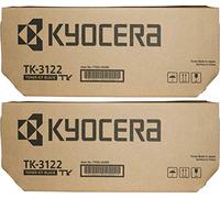 Kyocera 1T02L10US0 TK-3122 Kit de tóner negro para uso con impresoras láser Kyocera ECOSYS FS-4200DN, M3040idn, M3540idn y M3550idn, hasta 21000 páginas de rendimiento al 5% de cobertura, paquete de 2