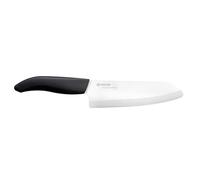 Kyocera FK160WH Chef's Santoku Cuchillo Lama Ceramica blanca, 16 cm