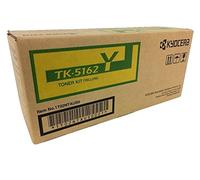 Kyocera Kit de tóner amarillo modelo TK-5162Y 1T02NTAUS0 para uso con impresora láser de red a color Kyocera ECOSYS P7040cdn A4, rendimiento de hasta 12000 páginas con cobertura media del 5%