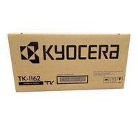 Kyocera Kit de tóner negro modelo TK-1162 1T02RY0US0 para uso con impresora de red Kyocera ECOSYS P2040dw, color blanco y negro, rendimiento de hasta 7200 páginas basado en cobertura del 5%