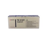 Kyocera Cartucho de tóner TK-510Y Amarillo original 8000 páginas para FS-C5020N/FS-C5025N/FS-C5030N