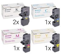 Kyocera Original TK-5240 Toner Pack Ahorro (2x BK, 1x C,M,Y)