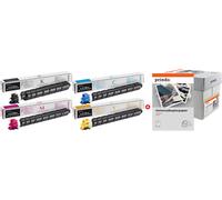 Kyocera + Prindo Universal Papier 2500 Blatt Value Pack negro / cian / magenta / amarillo / Blanco Original TK-8345 MCVP 01