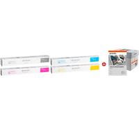 Kyocera + Prindo Universal Papier 2500 Blatt Value Pack negro / cian / magenta / amarillo / Blanco Original TK-8365 MCVP