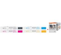 Kyocera + Prindo Universal Papier 2500 Blatt Value Pack negro / cian / magenta / amarillo / Blanco Original TK-8455 MCVP