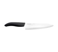 Kyocera Revolution White - Cuchillo Cocinero, cerámico, 18 cm, Color Blanco