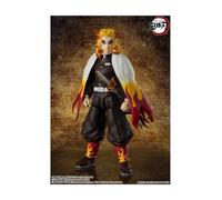 Kyojuro rengoku figura 15 cm demon slayer: kimetsu no yaiba sh figuarts