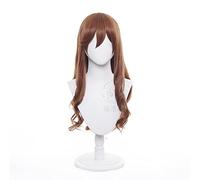 Kyoko Hori Cosplay Horimiya Cosplay Women Long Curly Wave 60cm Brown Wig Cosplay Anime Cosplay Wigs Heat Resistant Synthetic Wig