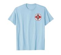 Kyokushin Karate Symbol Kyokushinkai Dojo Training Camiseta, Hombre, Azul Bebé, XXL