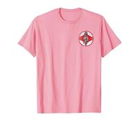 Kyokushin Karate Symbol Kyokushinkai Dojo Training Camiseta, Hombre, Rosado, S