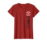Kyokushin Karate Symbol Kyokushinkai Dojo Training Camiseta, Mujer, Arándano, S