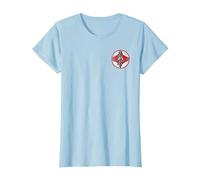 Kyokushin Karate Symbol Kyokushinkai Dojo Training Camiseta, Mujer, Azul Bebé, XXL