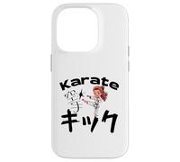 Kyokushin Kenpo Shotokan Karate para Adultos y niños, Karate Girl Carcasa para iPhone 14 Pro