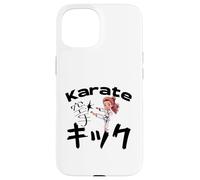 Kyokushin Kenpo Shotokan Karate para Adultos y niños, Karate Girl Carcasa para iPhone 15