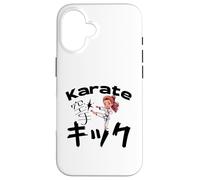 Kyokushin Kenpo Shotokan Karate para Adultos y niños, Karate Girl Carcasa para iPhone 16