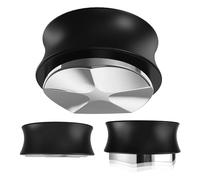 KYONANO Coffee Leveler, Distribuidor de café de 58,5 mm, herramienta de distribución de gravedad, distribuidor de café, distribuidor de café barista para portafiltros de 58 mm, base de acero