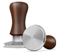 KYONANO Tamper 58,5 mm, cafetera de café expreso, elegante prensa de fuerza decente, calibrada a presión de contacto de 30 libras, acero inoxidable 304, accesorios para máquina de café expreso