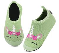 Kyopp Niños Zapatillas Niñas Ligeras Zapatillas Deslizantes Calcetines de Casa Transpirables Calcetines de Punto Niños Pequeños Bebé