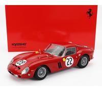 KYOSHO 1/18 FERRARI 250 GTO 22 LAST LE MANS 1962 MODELO ESTÁTICO DIECAST
