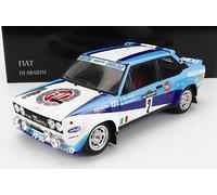 KYOSHO 1/18 FIAT 131 ABARTH 2 BETTEGA RALLY PIANCAVALLO 1981 MODELO ESTÁTICO